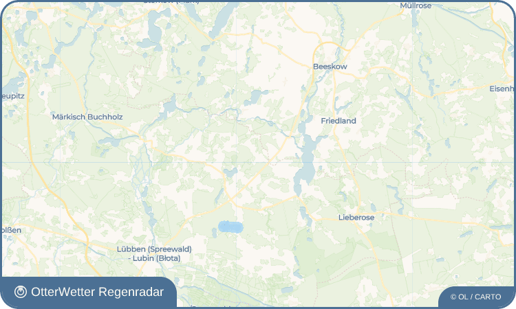 OtterWetter Regenradar-Widget Schuhlen - Skulin