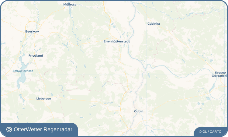 OtterWetter Regenradar-Widget Schwerzko