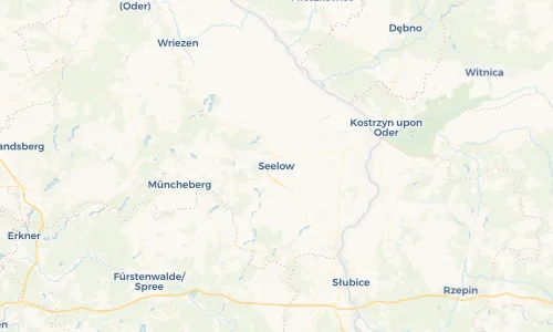 Regenradar Vorschaubild - Aktuelle Niederschläge in Seelow und Umgebung