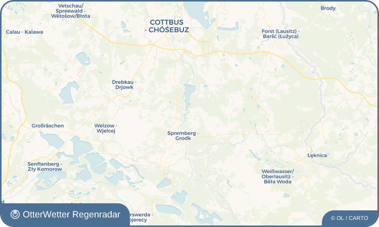 OtterWetter Regenradar-Widget Sellessen - Železna