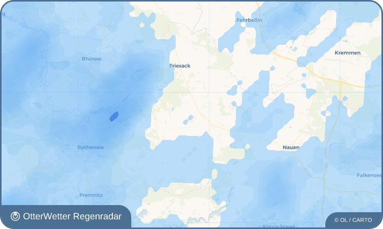 OtterWetter Regenradar-Widget Senzke