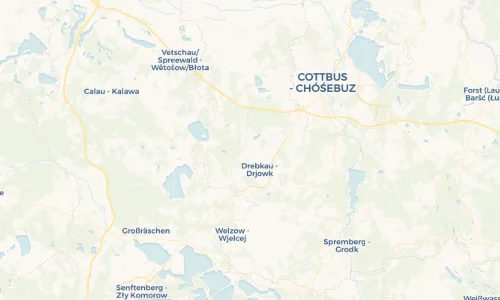 Regenradar Vorschaubild - Aktuelle Niederschläge in Siewisch - Źiwize und Umgebung
