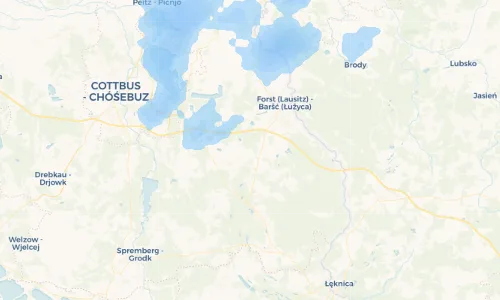 Regenradar Vorschaubild - Aktuelle Niederschläge in Smarso - Smaržow und Umgebung