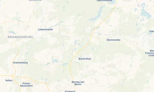 Regenradar Vorschaubild - Aktuelle Niederschläge in Sophienstädt und Umgebung