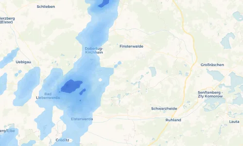 Regenradar Vorschaubild - Aktuelle Niederschläge in Sorno und Umgebung