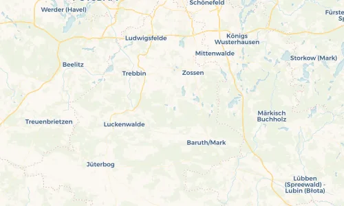 Regenradar Vorschaubild - Aktuelle Niederschläge in Sperenberg und Umgebung