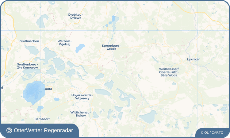 Widget-Vorschau für Spreewitz - Sprjejcy Wetter-Widget-Vorschau mit Vorhersagedaten für Spreewitz - Sprjejcy