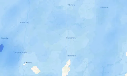 Regenradar Vorschaubild - Aktuelle Niederschläge in Steckelsdorf und Umgebung