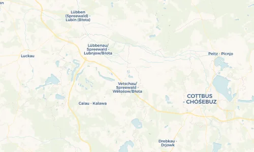 Regenradar Vorschaubild - Aktuelle Niederschläge in Stradow - Tšadow und Umgebung