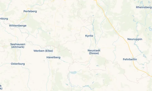 Regenradar Vorschaubild - Aktuelle Niederschläge in Stüdenitz und Umgebung