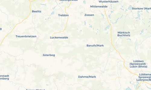 Regenradar Vorschaubild - Aktuelle Niederschläge in Stülpe und Umgebung