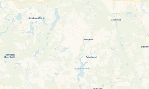 Regenradar Vorschaubild - Aktuelle Niederschläge in Tauche und Umgebung