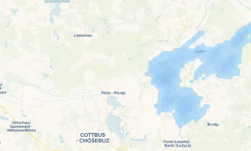 Regenradar Vorschaubild - Aktuelle Niederschläge in Tauer - Turjej und Umgebung