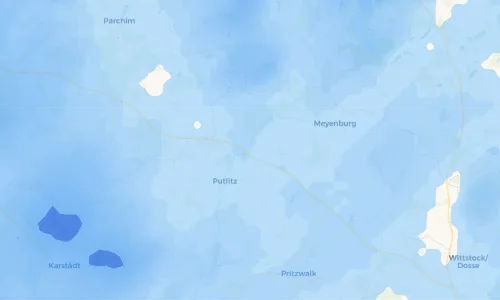 Regenradar Vorschaubild - Aktuelle Niederschläge in Telschow und Umgebung