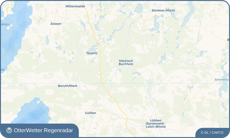 Wetter-Widget-Vorschau mit Vorhersagedaten für Teurow
