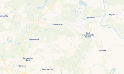 Regenradar Vorschaubild - Aktuelle Niederschläge in Trampe und Umgebung