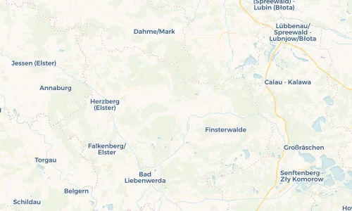 Regenradar Vorschaubild - Aktuelle Niederschläge in Trebbus und Umgebung