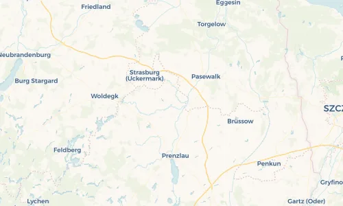 Regenradar Vorschaubild - Aktuelle Niederschläge in Trebenow und Umgebung