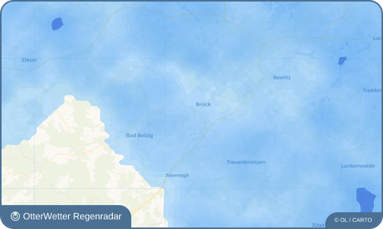 OtterWetter Regenradar-Widget Trebitz