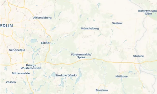 Regenradar Vorschaubild - Aktuelle Niederschläge in Trebus und Umgebung