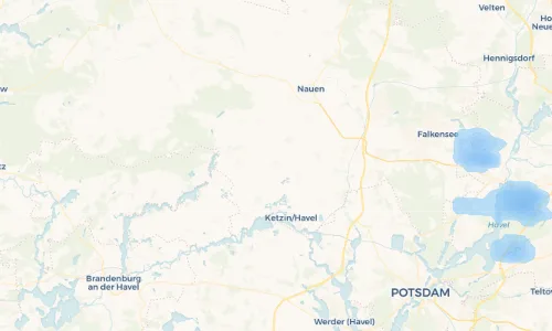 Regenradar Vorschaubild - Aktuelle Niederschläge in Tremmen und Umgebung