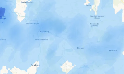 Regenradar Vorschaubild - Aktuelle Niederschläge in Vehlgast und Umgebung