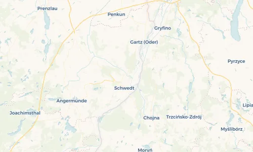 Regenradar Vorschaubild - Aktuelle Niederschläge in Vierraden und Umgebung