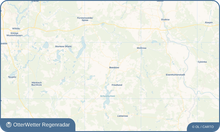 OtterWetter Regenradar-Widget Vorheide