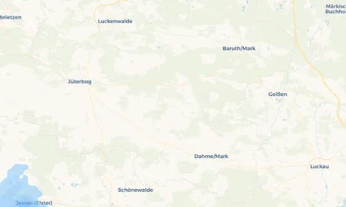 Regenradar Vorschaubild - Aktuelle Niederschläge in Wahlsdorf und Umgebung