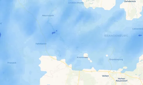 Regenradar Vorschaubild - Aktuelle Niederschläge in Wall und Umgebung