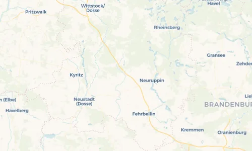 Regenradar Vorschaubild - Aktuelle Niederschläge in Walsleben und Umgebung
