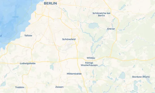Regenradar Vorschaubild - Aktuelle Niederschläge in Waltersdorf und Umgebung