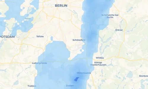 Regenradar Vorschaubild - Aktuelle Niederschläge in Waßmannsdorf und Umgebung