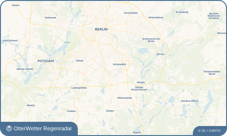 OtterWetter Regenradar-Widget Waßmannsdorf
