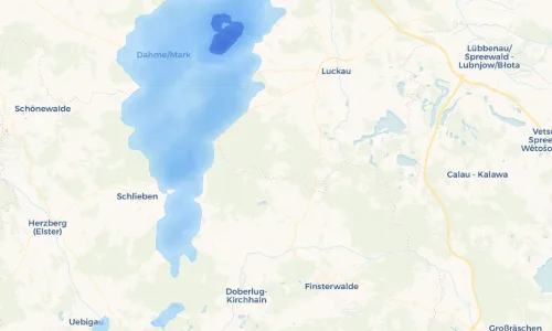 Regenradar Vorschaubild - Aktuelle Niederschläge in Wehnsdorf und Umgebung