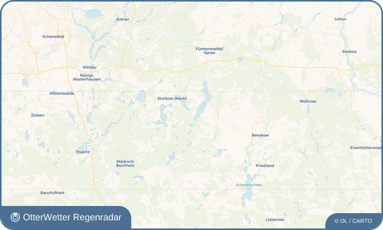 Widget-Vorschau für Wendisch Rietz Wetter-Widget-Vorschau mit Vorhersagedaten für Wendisch Rietz