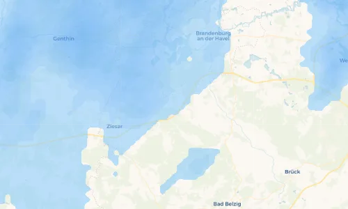 Regenradar Vorschaubild - Aktuelle Niederschläge in Wenzlow und Umgebung