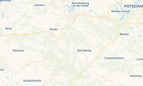 Regenradar Vorschaubild - Aktuelle Niederschläge in Werbig und Umgebung