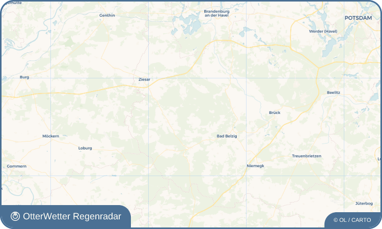 OtterWetter Regenradar-Widget Werbig