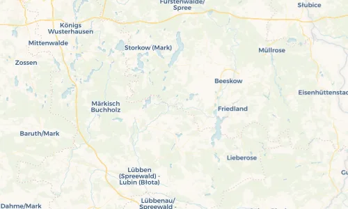 Regenradar Vorschaubild - Aktuelle Niederschläge in Werder und Umgebung