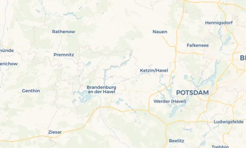 Regenradar Vorschaubild - Aktuelle Niederschläge in Weseram und Umgebung