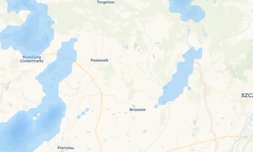 Regenradar Vorschaubild - Aktuelle Niederschläge in Wetzenow und Umgebung