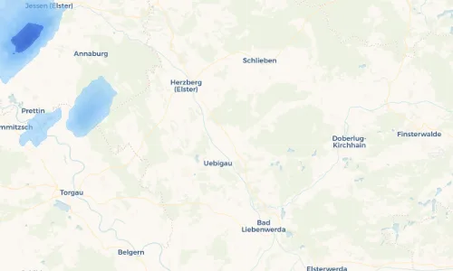 Regenradar Vorschaubild - Aktuelle Niederschläge in Wiederau und Umgebung