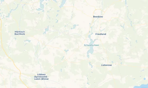 Regenradar Vorschaubild - Aktuelle Niederschläge in Wiese - Łuka und Umgebung
