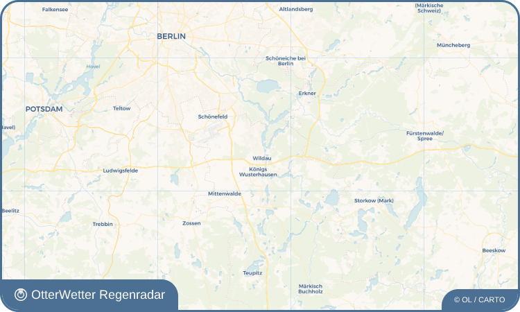 OtterWetter Regenradar-Widget Wildau