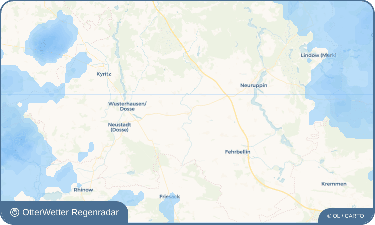 OtterWetter Regenradar-Widget Wildberg
