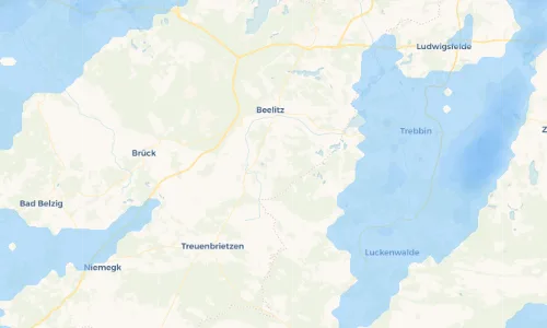 Regenradar Vorschaubild - Aktuelle Niederschläge in Wittbrietzen und Umgebung
