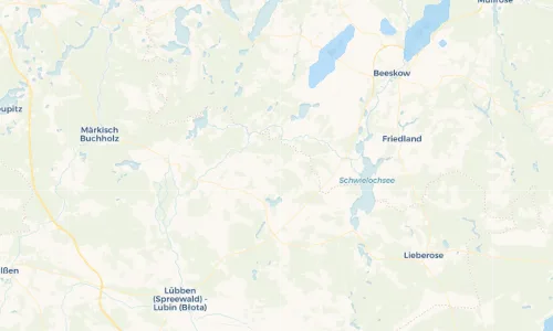 Regenradar Vorschaubild - Aktuelle Niederschläge in Wittmannsdorf - Witanojce und Umgebung