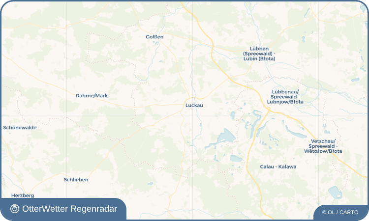 OtterWetter Regenradar-Widget Wittmannsdorf