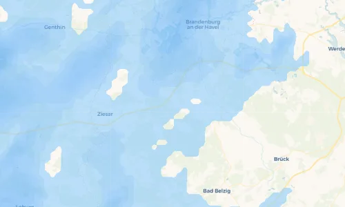 Regenradar Vorschaubild - Aktuelle Niederschläge in Wollin und Umgebung